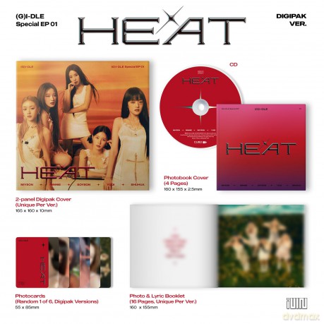 (G)i-dle: Heat [CD]