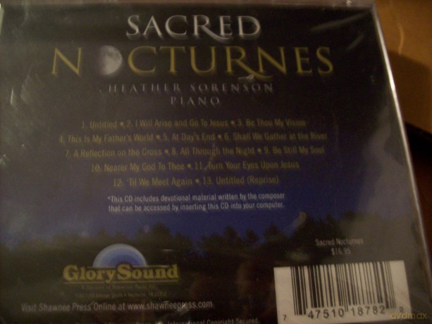 Heather Sorenson: Heather Sorenson-Sacred Nocturnes [CD]