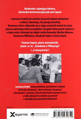 Truman Capote Rozmowy [KSIĄŻKA]