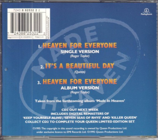 Queen: Heaven For Everyone [CD]