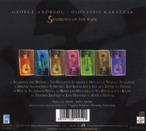 Yiorgos Andreou: Helidonai Tis Vrohis [CD]