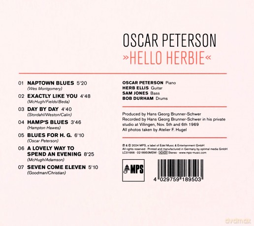 Oscar Peterson Trio: Hello Herbie [CD]
