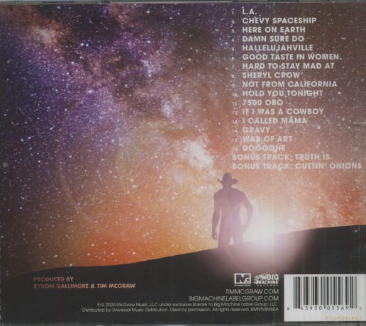 Tim Mcgraw: Here On Earth [CD]