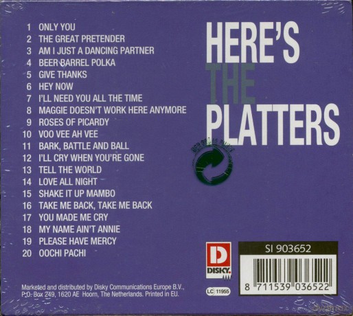 Platters: Here's the Platters [CD]