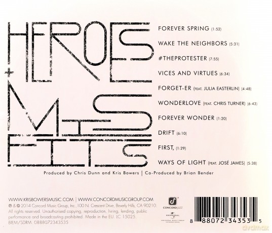 Kris Bowers: Heroes + Misfits [CD]