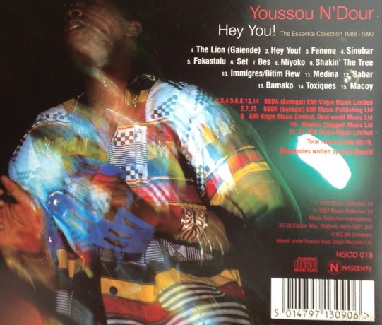 Youssou N'Dour: Hey You! [CD]