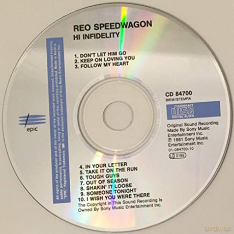 REO Speedwagon: Hi Infidelity [CD]