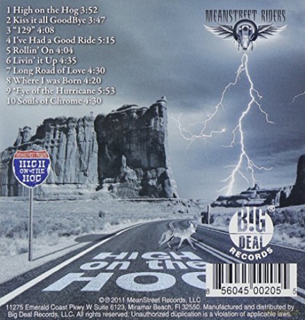 Mean Street Riders: High On The Hog [CD]
