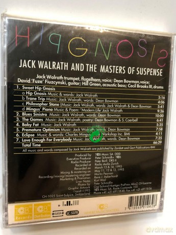 Jack Walrath: Hipgnosis [CD]