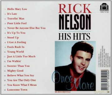 Rick Nelson: His Hits Once More [CD]