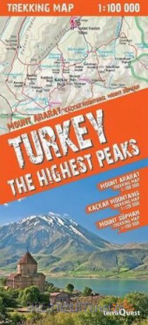 Turkey The Highest Peaks 1:100 000 Trekking Map [KSIĄŻKA]
