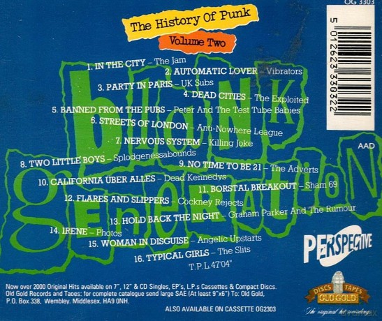 History Of Punk Vol.2 [CD]