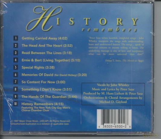 John Whitely: History Remembers [CD]