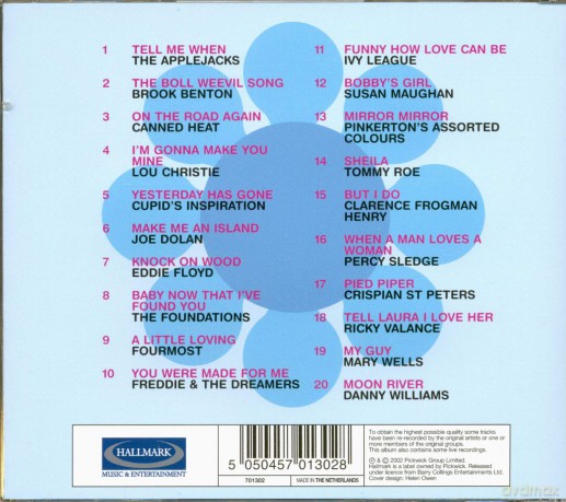 Hits Of The 60's Volume 2 [CD]