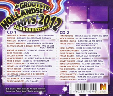 Hollandse Hits Jaaroverzicht 2012 [CD]