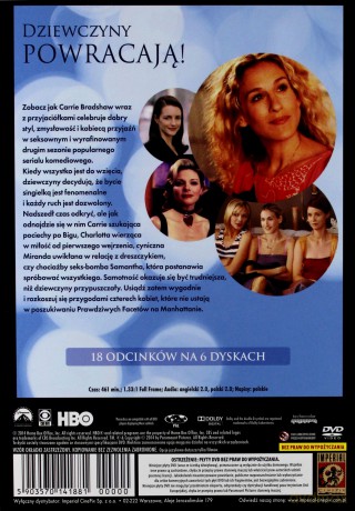 Seks w wielkim mieście sezon 2 [6DVD]