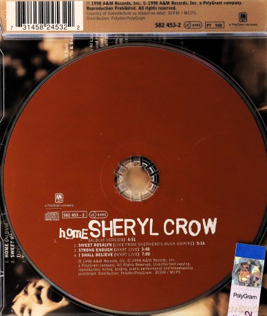 Sheryl Crow: Home [CD]
