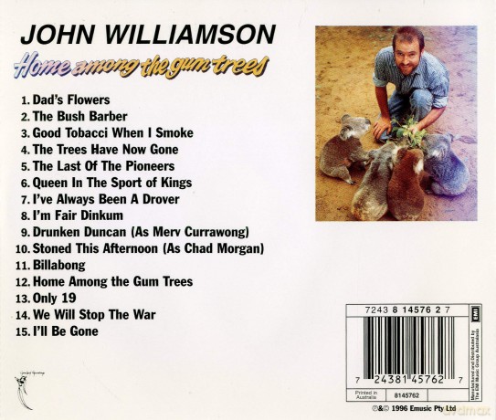 John Williamson: Home Among The Gum Trees [CD]