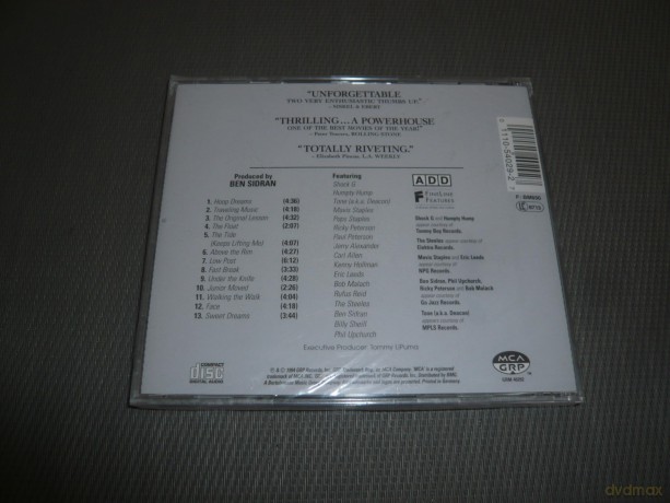 Hoop Dreams - an Extraordinary True Story: Original Motion Picture Soundtrack [CD]