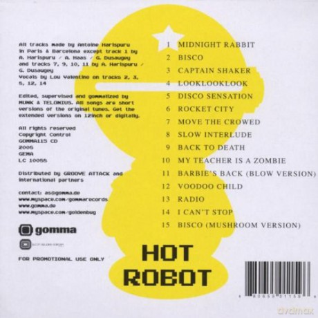 Golden Bug: Hot Robot [CD]