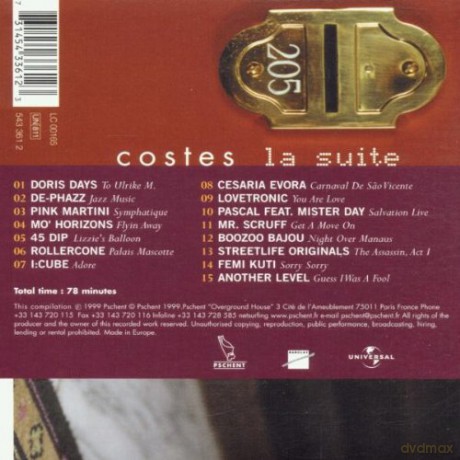 Hotel Costes - La Suite [CD]
