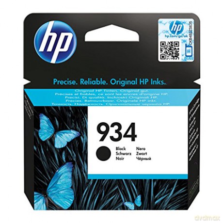 Hp: Hp 934 Original Ink Cartridge Black Standard Capacity 1-Pack, C2p19ae#Bgx [CD]