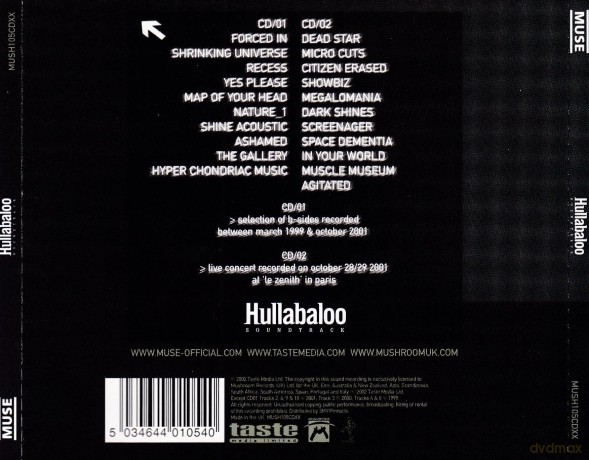 Muse: Hullabaloo: Soundtrack [2CD]