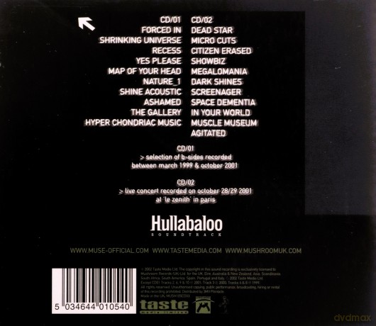 Muse: Hullabaloo: Soundtrack [2CD]