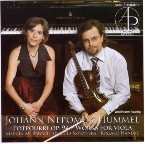 J.N. Hummel: Hummel: Potpourri [CD]