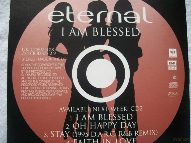 Eternal: I Am Blessed [CD]