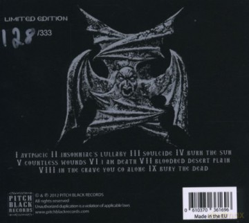 Litrosis: I Am Death [CD]