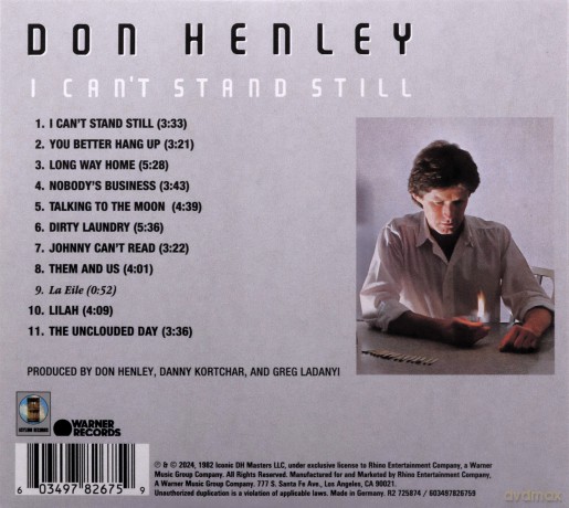 Don Henley: I Can T Stand Still [CD]