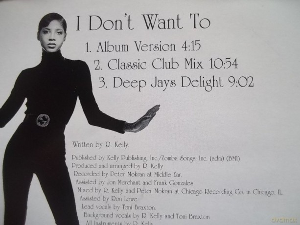 Toni Braxton: I Don't Want To - Part 2 [CD]