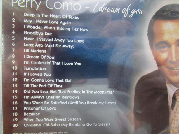 Perry Como: I Dream of You [CD]