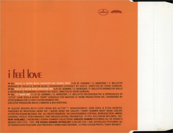 Donna Summer: I Feel Love [CD]