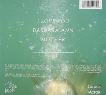 Said the Whale: I Love You [CD]