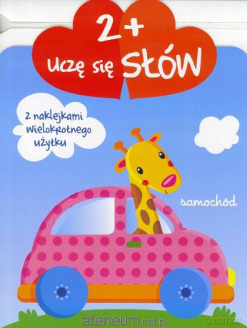 Uczę się słów - Samochód 2+ [KSIĄŻKA]