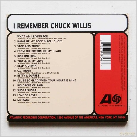 Chuck Willis: I Remember Chuck [CD]