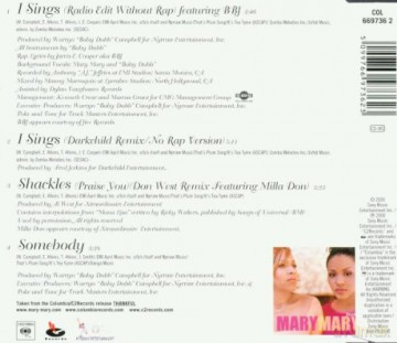 Mary Mary: I Sings [CD]