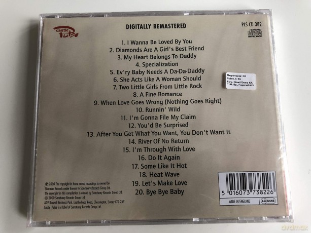 Marilyn Monroe: I Wanna Be Loved By You [CD]