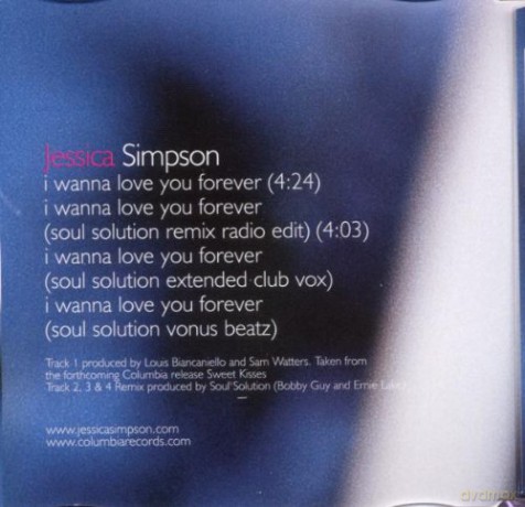 Jessica Simpson: I Wanna Love You Forever [CD]