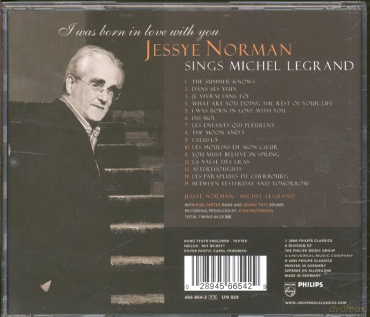 Jessye Norman: I Was Born in Love With You [CD]