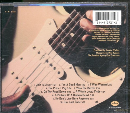 Robert Cray: I Was Warned [CD]