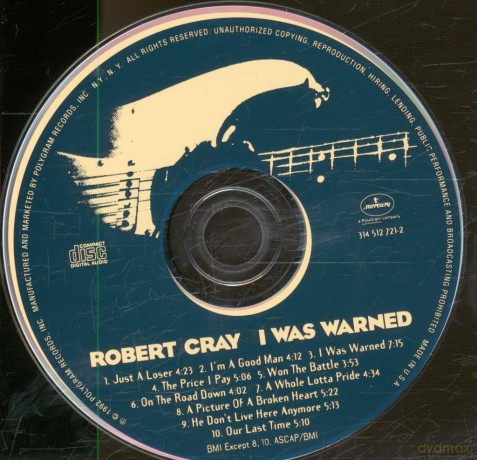 Robert Cray: I Was Warned [CD]