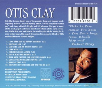Otis Clay: i'll Treat You Right [CD]