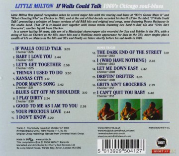 Little Milton: If Walls Could Talk [CD]