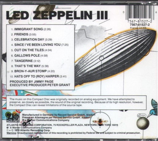 Led Zeppelin: IIi [CD]