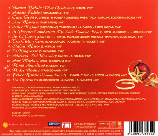 Albano Carrisi: Il Pi Bel Regalo Di Natale [CD]