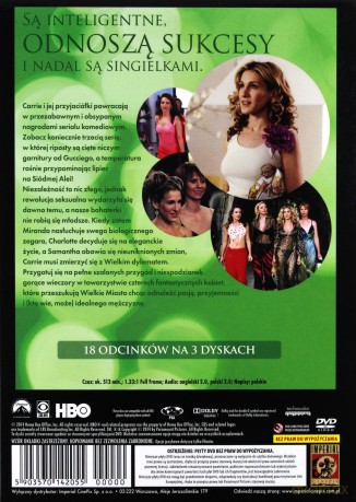 Seks w wielkim mieście sezon 3 [3DVD]