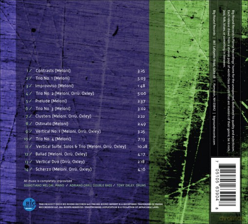 Sebastiano^Orru^Oxley Meloni: Improvised Pieces for Trio [CD]